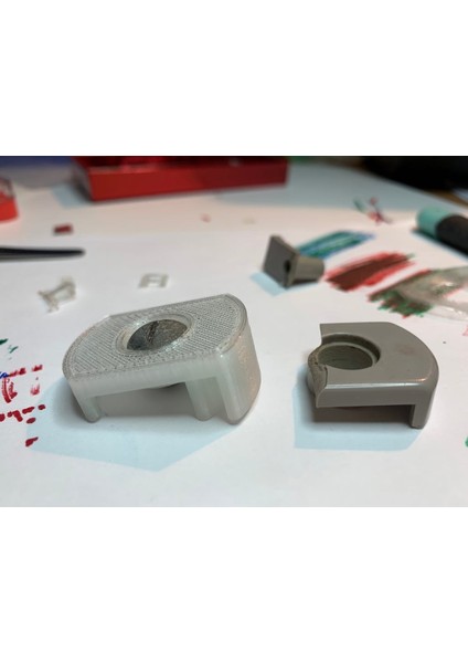 Electrolux 3 Yollu Karavan Buzdolabı Kapısı Seyahat Mandal / Kilit (Sadece Plastik Aparattır!!!) 3D modelleri