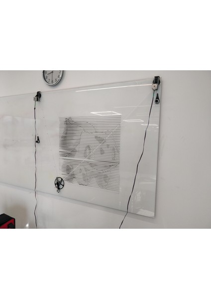 Beyaz Tahta V-Plotter Drawbot (Sadece Plastik Aparattır!!!) 3D