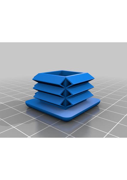 Kare Tüp Için Özelleştirilebilir Endsap (Sadece Plastik Aparattır!!!) 3D fırsatları