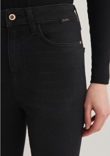 Serenay Gold Premium Antrasit Jean Pantolon 100980-82211
