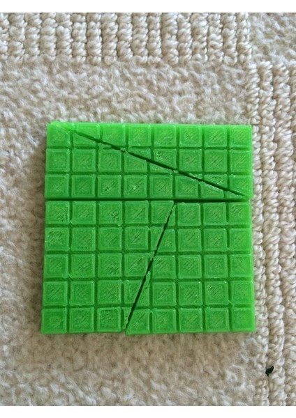 Eksik Kare Bulmaca (Plastik Aparattır!!!) 3D