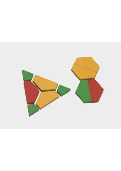 Altıgen Diseksiyonlarına Üçgen, Matematik (Sadece Plastik Aparattır!!!) 3D fiyatları