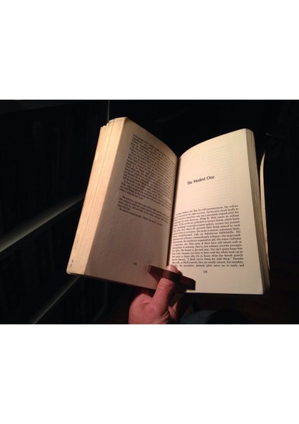 Özelleştirilebilir Kitap Başparmak Yüzüğü (Sadece Plastik Aparattır) 3D