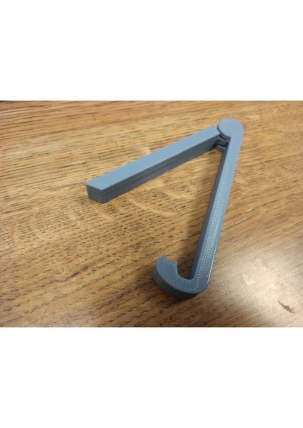 Yonga Torbası Klipsi Düz Kelepçe (Sadece Plastik Aparattır) 3D modelleri