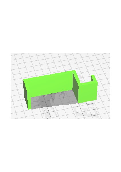 Ikea Alex Drawer Için Kulaklık Tutucu (Sadece Plastik Aparattır) 3D modelleri