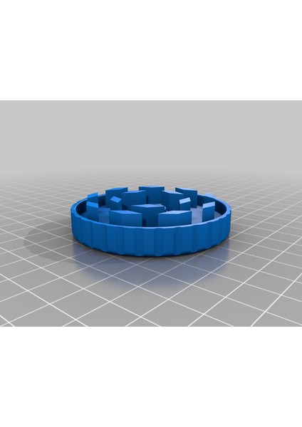 Huni ile Öğütücü (Plastik Aparattır) 3D modelleri