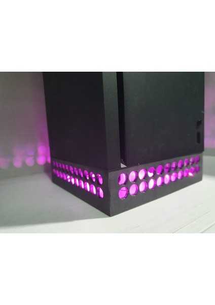 Xsx Xbox Series x Soğutma Rgb LED Standı (Sadece Plastik Aparattır!!!) 3D modelleri