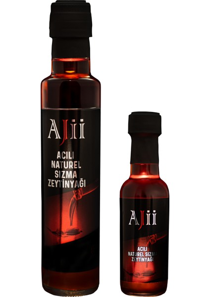 AJİİ ACILI Soğuk Sıkım ZEYTİNYAĞI