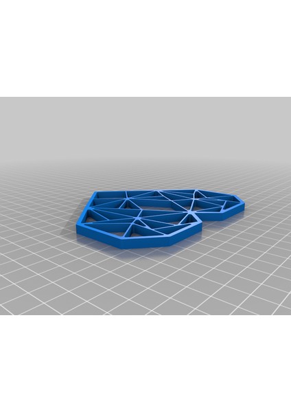 Özelleştirilebilir Origami Kalp (Sadece Plastik Aparattır!!!) 3D modelleri
