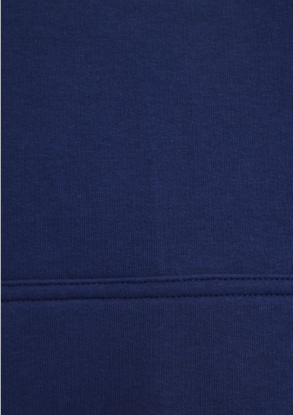 Mavi Logo Baskılı Kapüşonlu Lacivert Sweatshirt 1600361-70722
