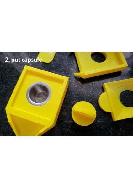 Mükemmel Nespresso Sealpod Kapsül Maker (Sadece Plastik Aparattır) 3D indirimleri