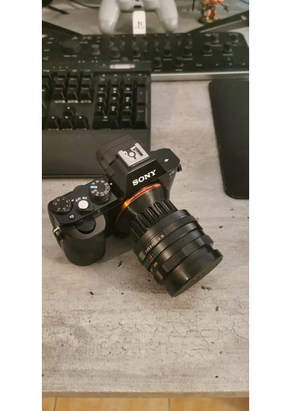 M42 Lens'e Sony Nex (E-Mount) Gövde Adaptörü (Sadece Plastik Aparattır) 3D fırsatları