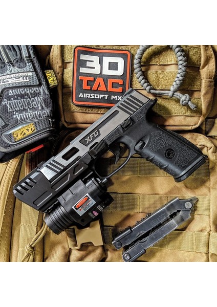 Ics Xfg / Rhino Rail Compansator (Airsoft) (Sadece Plastik Aparattır!!!) 3D