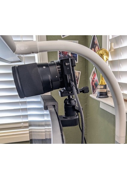 Web Kamerası Olarak Dslr: Montajı Monitör (Sadece Plastik Aparattır!!!) 3D