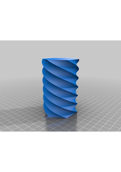 Çokgen Spiral (Katı) (Plastik Aparattır!!!) 3D fiyatları