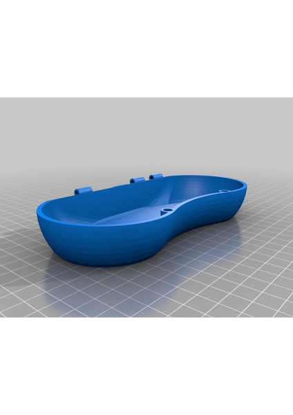 Gözlük Kılıfı - Manyetik Mandal - Çift Ekstrüder Mix (Sadece Plastik Aparattır!!!) 3D indirimleri