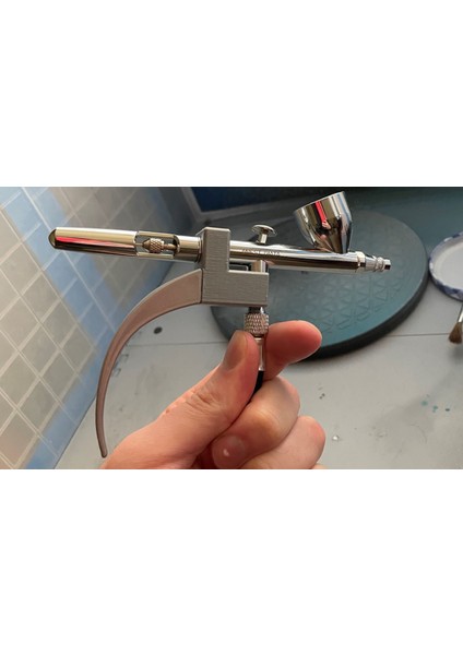 Iwata Eclipse Hp-Cs Airbrush Sapı (Sadece Plastik Aparattır!!!) 3D modelleri