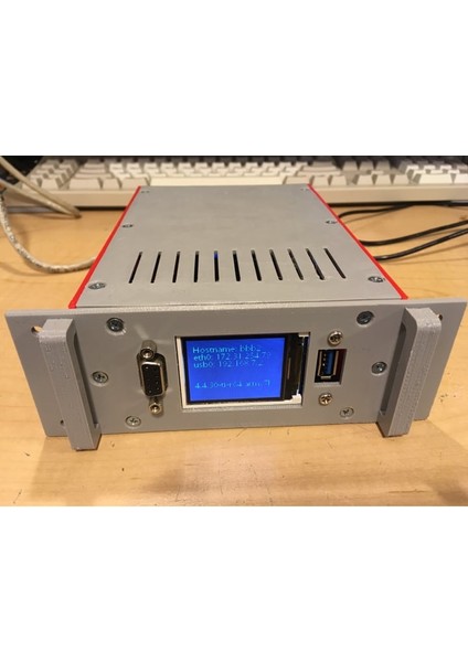 6 "raf, Beaglebone Siyah 4u Dolabı (Plastik Aparattır!!!) 3D