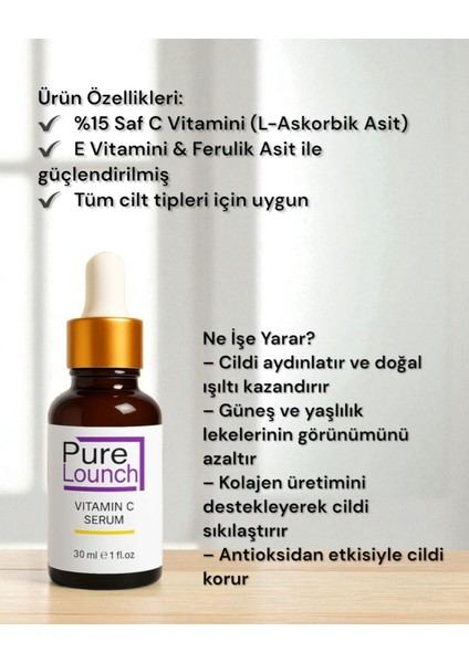Vitamin C Serum 10 ml modelleri