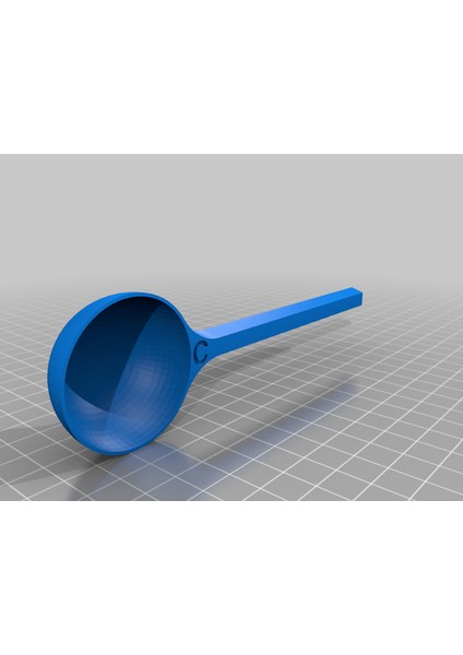 Mason Jar Için Kahve Kepçesi, Kepçe Tutucu ve Huni (Sadece Plastik Aparattır!!!) 3D modelleri