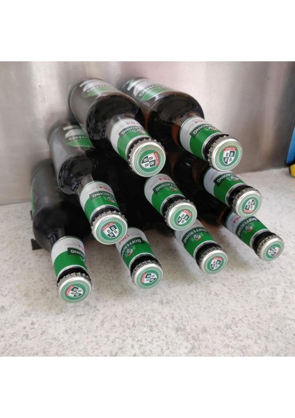 Bira Şişeleri Raf, Şişe Tutucu, Frigo Veya Raf Için Menzil Şişe Bira, Frigidaire, Şişe Kapıları (Sadece Plastik Aparattır!!!) 3D