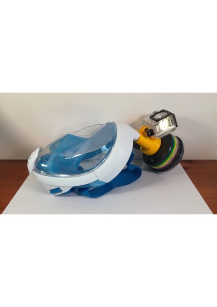 [güncelleme 2020/05/02] [v2.1] Adaptateur Easybreath Gelişmiş Gaz Maskesi Adaptörü + Destek Gopro (Sadece Plastik Aparattır!!!) 3D fiyatları
