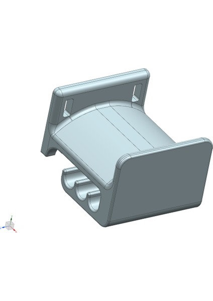 Skadis Kulaklık Tutucu (Sadece Plastik Aparattır!!!) 3D modelleri