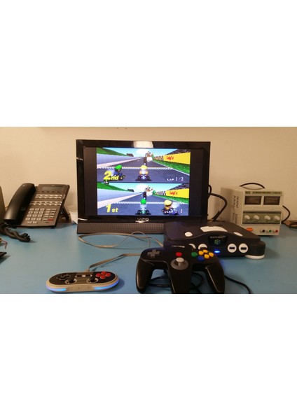 N64.000 Oyun Emülatörü (Plastik Aparattır!!!) 3D