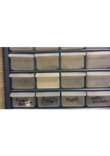 Parça Bölmesi Yedek Çekmece (Sadece Plastik Aparattır!!!) 3D