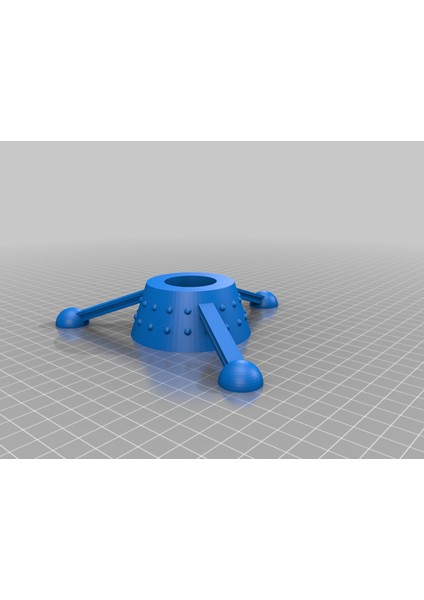 Dalek Mars Lander Diş Fırçası Standı (Sadece Plastik Aparattır!!!) 3D fırsatları