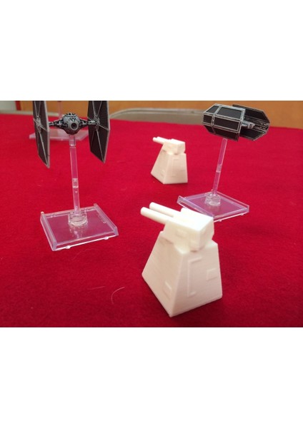 X-Wing Oyunu Için Star Wars Ölüm Yıldızı Taret (Plastik Aparattır!!!) 3D
