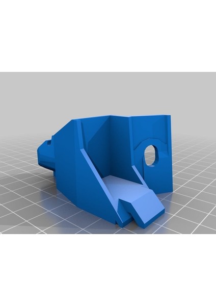 Saab Koltuk Döşeme Braketi (Sadece Plastik Aparattır!!!) 3D