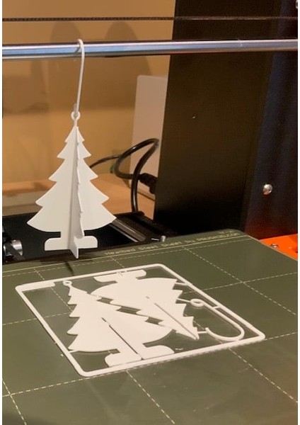 Noel Ağacı Süs Kiti Kartı (Sadece Plastik Aparattır!!!) 3D fiyatları