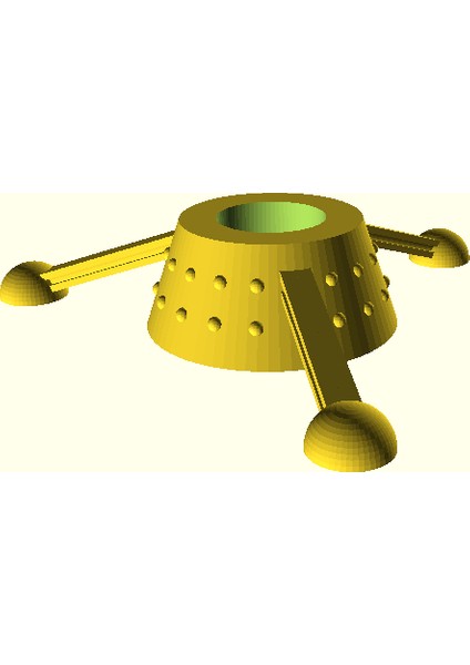 Dalek Mars Lander Diş Fırçası Standı (Sadece Plastik Aparattır!!!) 3D indirimleri