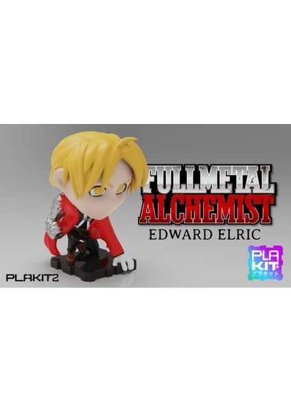 Fullmetal Alchemist Edward (Plakit2 Serisi) (Sadece Plastik Aparattır!!!) 3D fiyatları