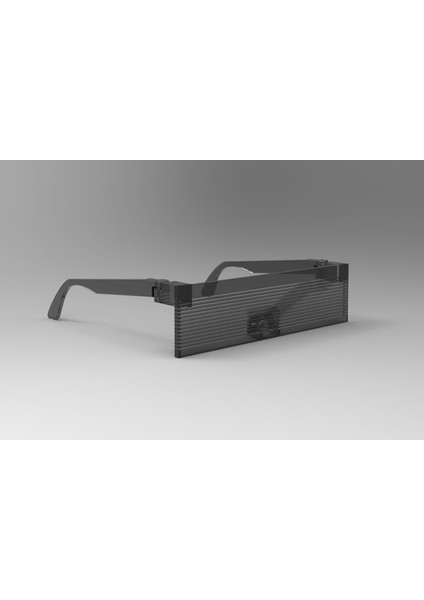 Mozaik Gözlükler (Yazdırılması Kolay) -Sunglasses/gizli Gözlükler/bt/moda/konsept Gözlükler/sansür Bar Gözlükleri (Sadece Plastik Aparattır!!!) 3D