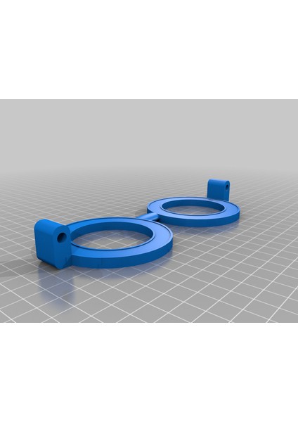 Arduino Nano Için 24 LED (2.1 ") Neopiksel Gözlük (Plastik Aparattır!!!) 3D modelleri