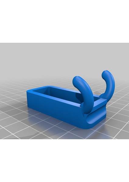 Oxo Duş Caddy Kancası (Sadece Plastik Aparattır!!!) 3D