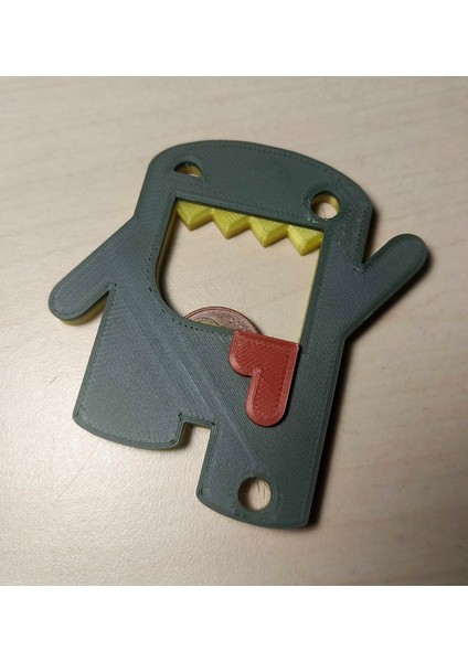 Sarhoş Domo Bira Şişesi Açıcı (Sadece Plastik Aparattır!!!) 3D fırsatları