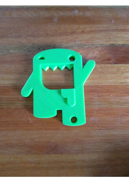 Sarhoş Domo Bira Şişesi Açıcı (Sadece Plastik Aparattır!!!) 3D indirimleri
