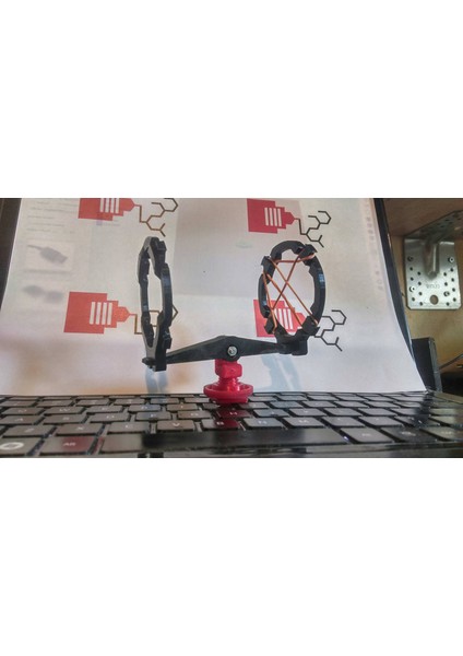 Go-Pro Için Mikrofon Shockmount (Plastik Aparattır!!!) 3D fiyatları