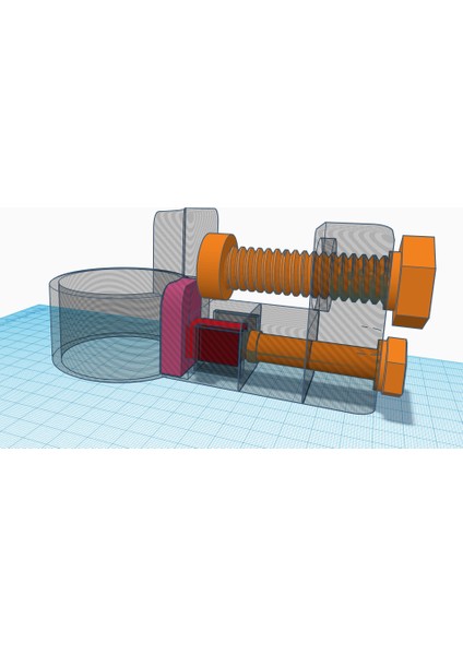Anova Sous Vide Ayarlanabilir Montaj Braketi (Sadece Plastik Aparattır!!!) 3D modelleri