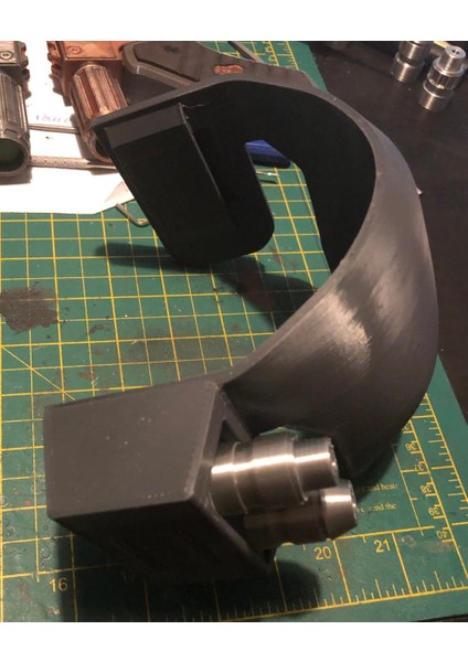 Mandalorian Boba Tarzı Diz Zırhı (Sadece Plastik Aparattır!!!) 3D