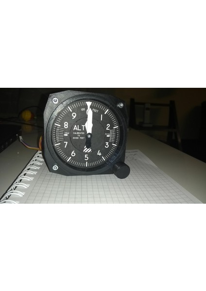 Uçuş Simülatörü Için Altimetre (Sadece Plastik Aparattır!!!) 3D modelleri