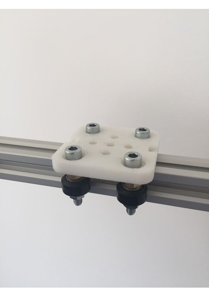 Solidworks 2014 Kaynağı ile Openbuilds'den Mikro/mini V Tekerlek Plakası (Sadece Plastik Aparattır!!!) 3D modelleri