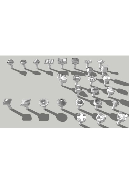 Hotas & Flightsim Pov/şapka Anahtarları - 2 Yol, 3 Yol, 4 Yol! Anahtar Üstlerinin Tonlarca Varyasyonu! (Kaynak Eskiz Dosyalarını Içerir) (Sadece Plastik Aparattır!!!) 3D fiyatları