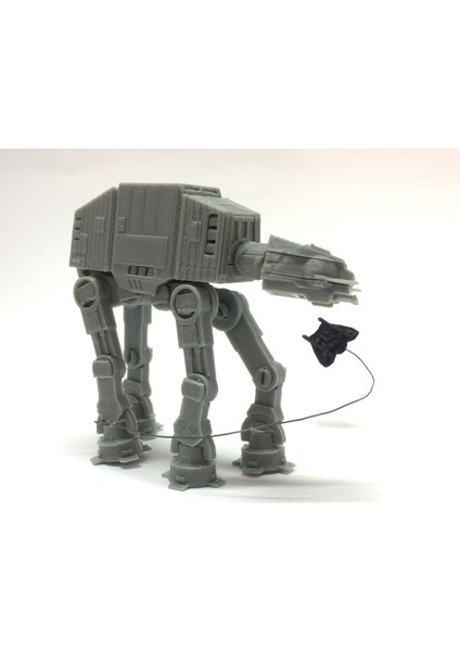 Atat Kit Kartı - Noel Süsü - Tamamen Mafsallı - Bulmaca 2,5" Boyunda (Sadece Plastik Aparattır!!!) 3D