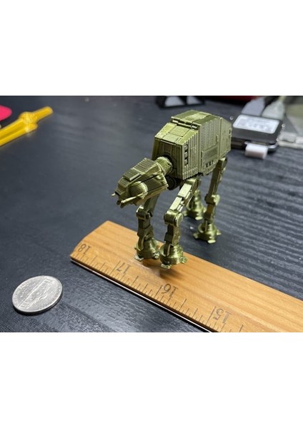 Atat Kit Kartı - Noel Süsü - Tamamen Mafsallı - Bulmaca 2,5" Boyunda (Sadece Plastik Aparattır!!!) 3D modelleri