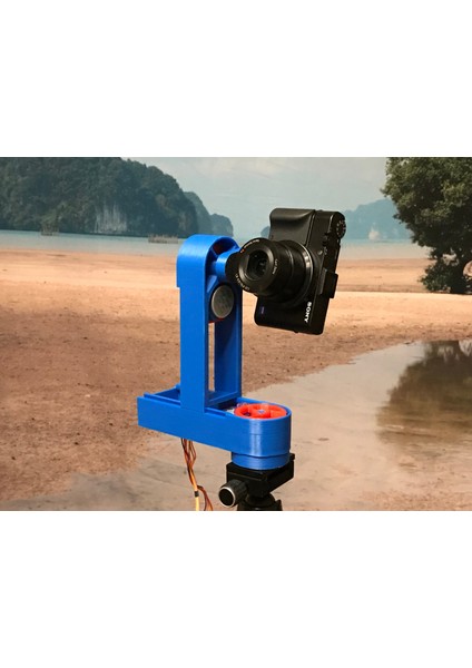 Yüksek Çözünürlüklü Panoramalar Için Robot Gimbal (Sadece Plastik Aparattır!!!) 3D fiyatları