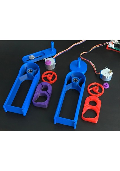 Yüksek Çözünürlüklü Panoramalar Için Robot Gimbal (Sadece Plastik Aparattır!!!) 3D modelleri